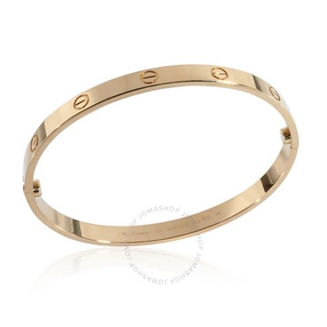 pre owned cartier love bracelet yellow gold|preowned cartier love bracelet.